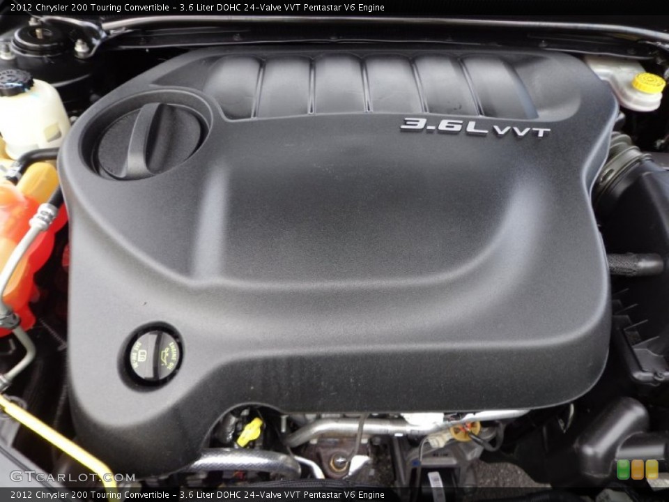 3.6 Liter DOHC 24-Valve VVT Pentastar V6 Engine for the 2012 Chrysler 200 #76863162