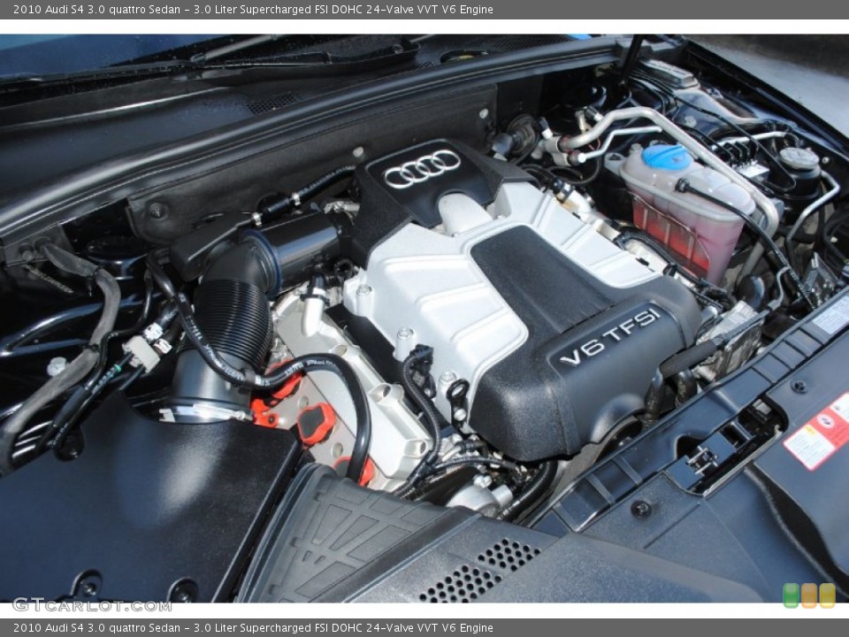 3.0 Liter Supercharged FSI DOHC 24-Valve VVT V6 Engine for the 2010 Audi S4 #76868109