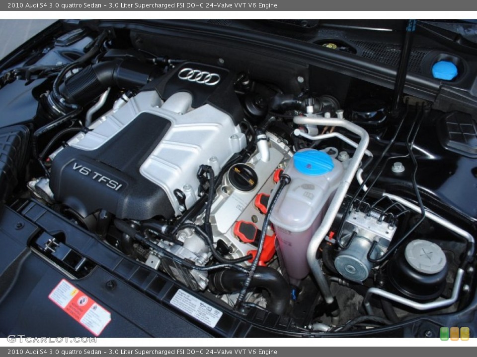 3.0 Liter Supercharged FSI DOHC 24-Valve VVT V6 Engine for the 2010 Audi S4 #76868112