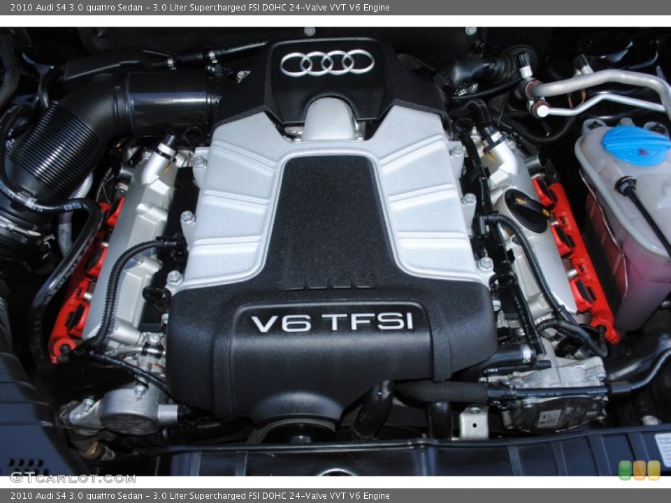 3.0 Liter Supercharged FSI DOHC 24-Valve VVT V6 Engine for the 2010 Audi S4 #76868115