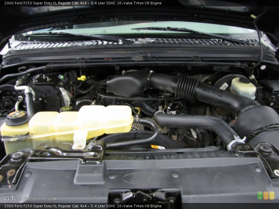 5.4 Liter SOHC 16-Valve Triton V8 2000 Ford F250 Super Duty Engine