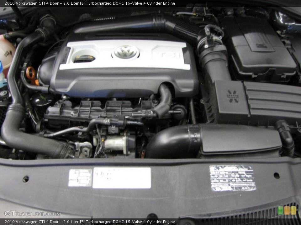 2.0 Liter FSI Turbocharged DOHC 16-Valve 4 Cylinder Engine for the 2010 Volkswagen GTI #76871539