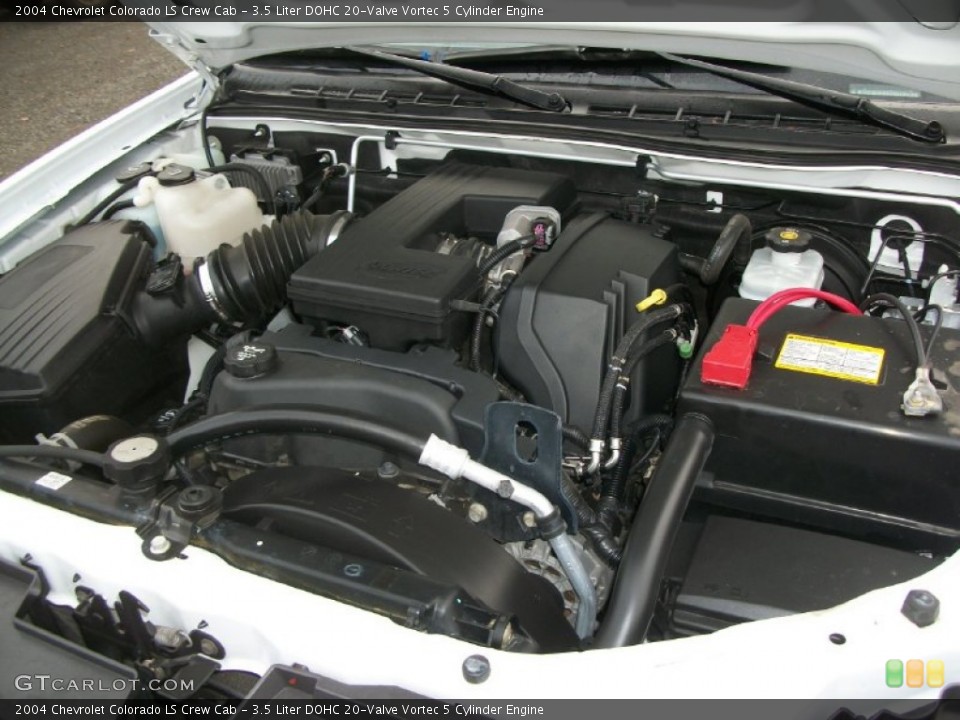 3.5 Liter DOHC 20-Valve Vortec 5 Cylinder Engine for the 2004 Chevrolet Colorado #76872825