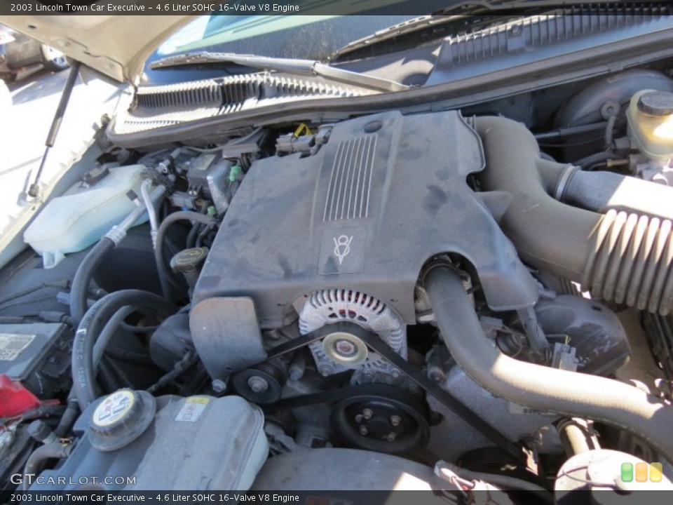 4.6 Liter SOHC 16-Valve V8 Engine for the 2003 Lincoln Town Car #76879818