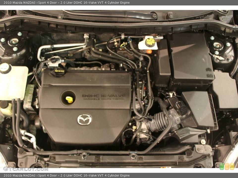 2.0 Liter DOHC 16-Valve VVT 4 Cylinder 2010 Mazda MAZDA3 Engine