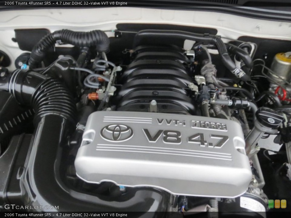 4.7 Liter DOHC 32-Valve VVT V8 2006 Toyota 4Runner Engine
