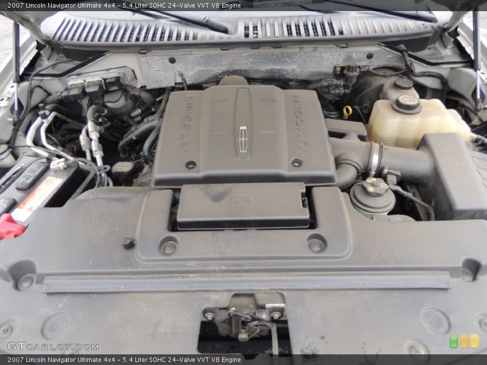 5.4 Liter SOHC 24-Valve VVT V8 Engine for the 2007 Lincoln Navigator #76890489