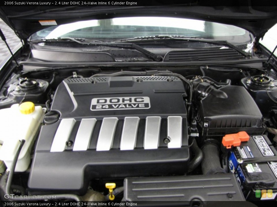 2.4 Liter DOHC 24-Valve Inline 6 Cylinder 2006 Suzuki Verona Engine