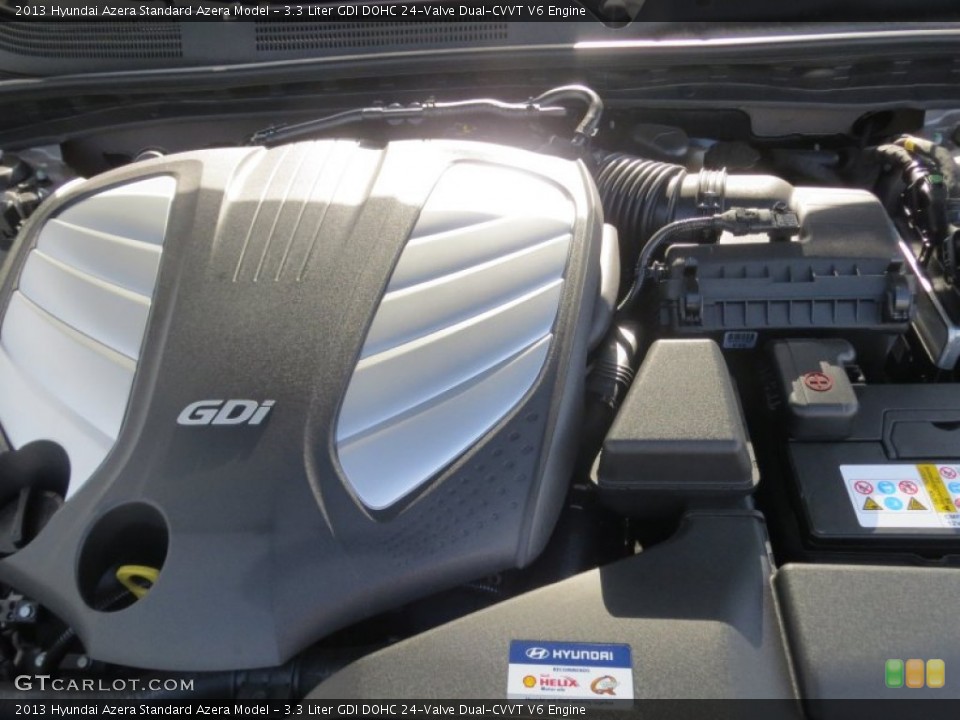 3.3 Liter GDI DOHC 24-Valve Dual-CVVT V6 Engine for the 2013 Hyundai Azera #76892433
