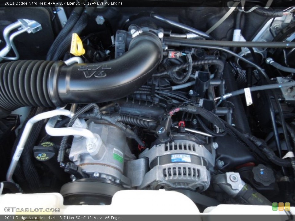 3.7 Liter SOHC 12-Valve V6 Engine for the 2011 Dodge Nitro #76897872
