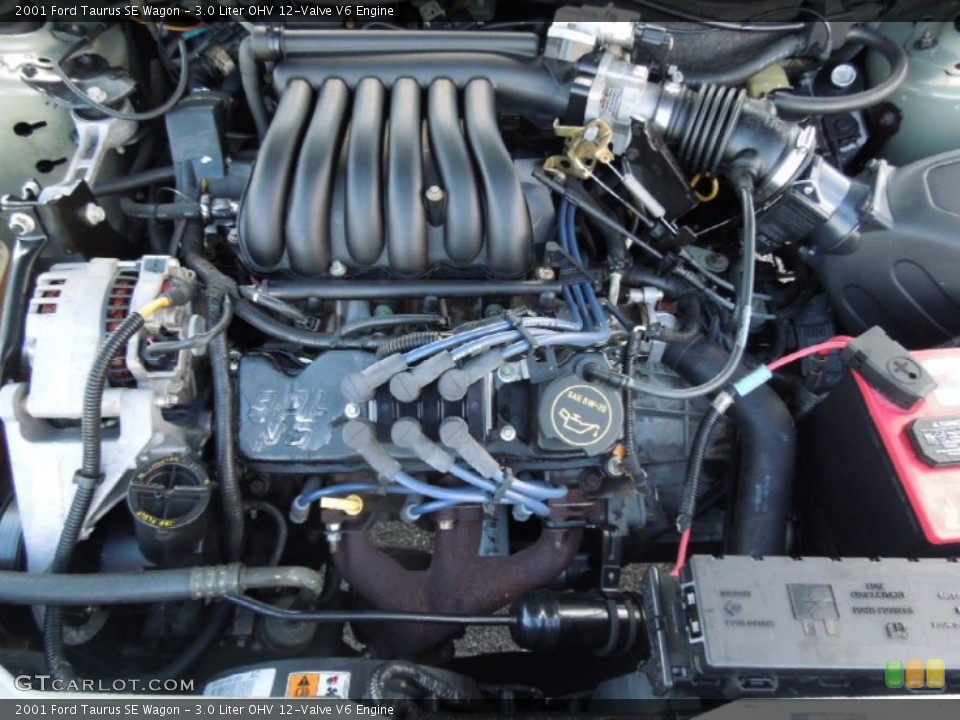 3.0 Liter OHV 12-Valve V6 Engine for the 2001 Ford Taurus #76899438