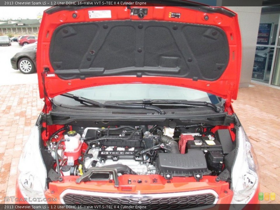 1.2 Liter DOHC 16-Valve VVT S-TEC II 4 Cylinder Engine for the 2013 Chevrolet Spark #76902666