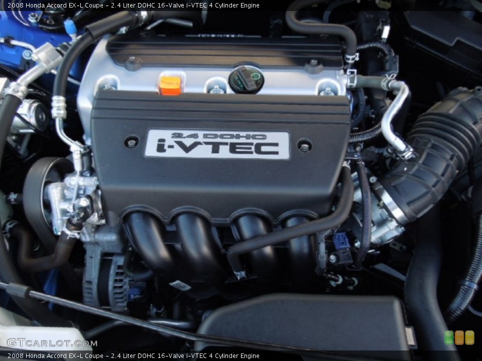 2.4 Liter DOHC 16-Valve i-VTEC 4 Cylinder Engine for the 2008 Honda Accord #76905432