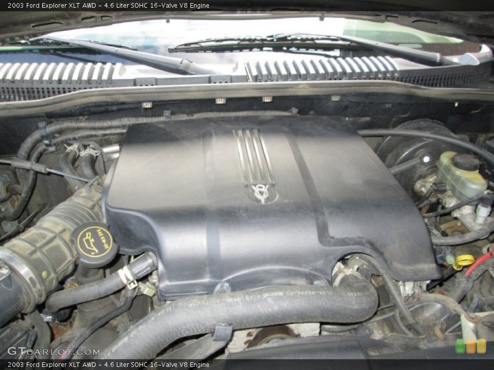 4.6 Liter SOHC 16-Valve V8 Engine for the 2003 Ford Explorer #76912599