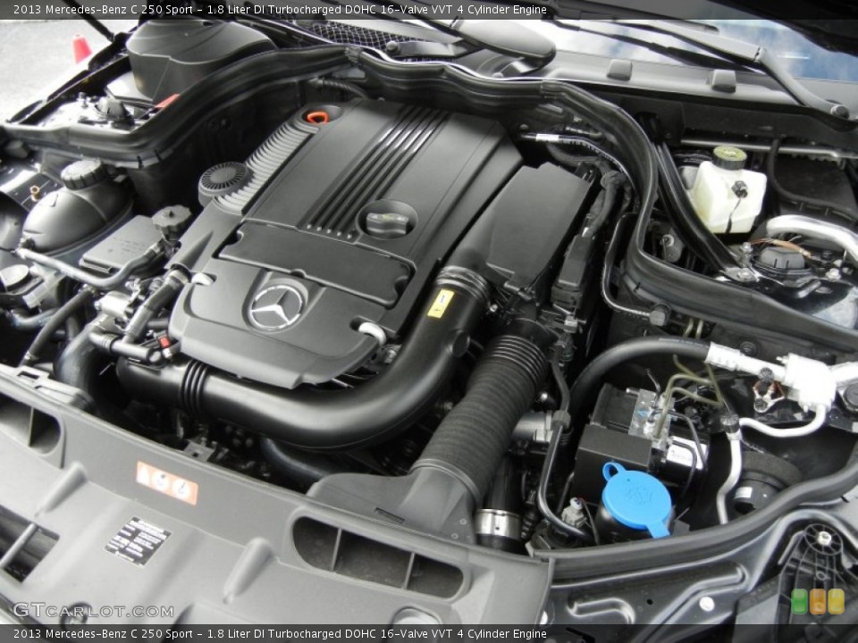 1.8 Liter DI Turbocharged DOHC 16-Valve VVT 4 Cylinder Engine for the 2013 Mercedes-Benz C #76919793