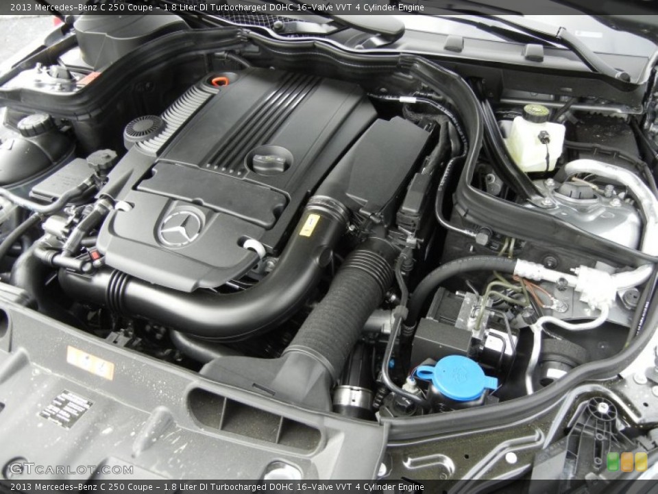 1.8 Liter DI Turbocharged DOHC 16-Valve VVT 4 Cylinder Engine for the 2013 Mercedes-Benz C #76920372