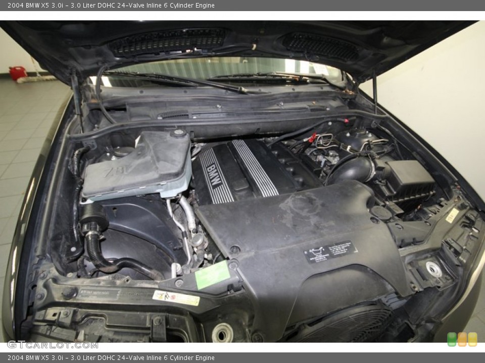 3.0 Liter DOHC 24-Valve Inline 6 Cylinder Engine for the 2004 BMW X5 #76920906