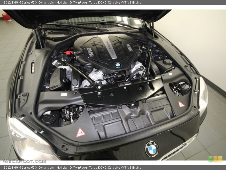 4.4 Liter DI TwinPower Turbo DOHC 32-Valve VVT V8 Engine for the 2012 BMW 6 Series #76922775