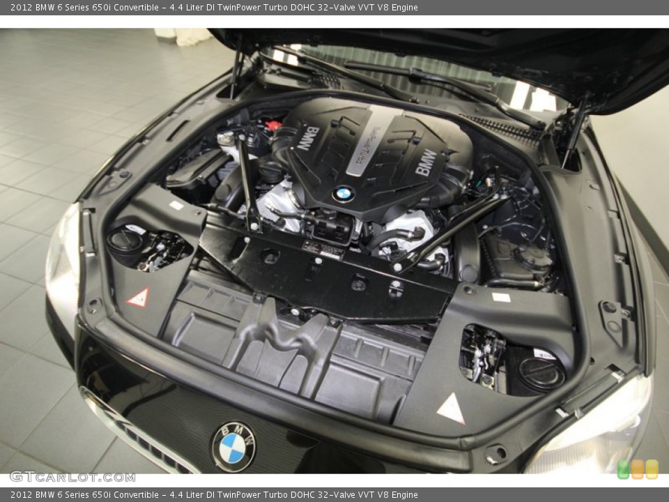 4.4 Liter DI TwinPower Turbo DOHC 32-Valve VVT V8 Engine for the 2012 BMW 6 Series #76922796