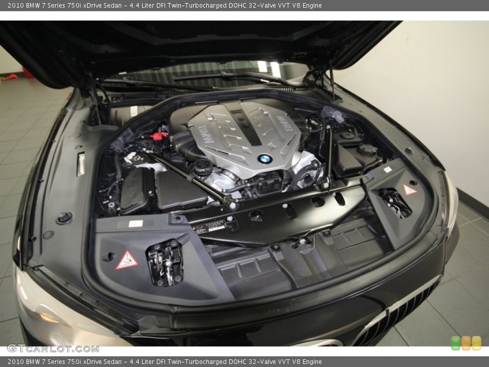 4.4 Liter DFI Twin-Turbocharged DOHC 32-Valve VVT V8 Engine for the 2010 BMW 7 Series #76925574