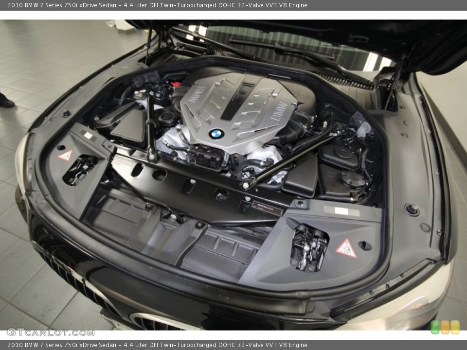 4.4 Liter DFI Twin-Turbocharged DOHC 32-Valve VVT V8 Engine for the 2010 BMW 7 Series #76925586