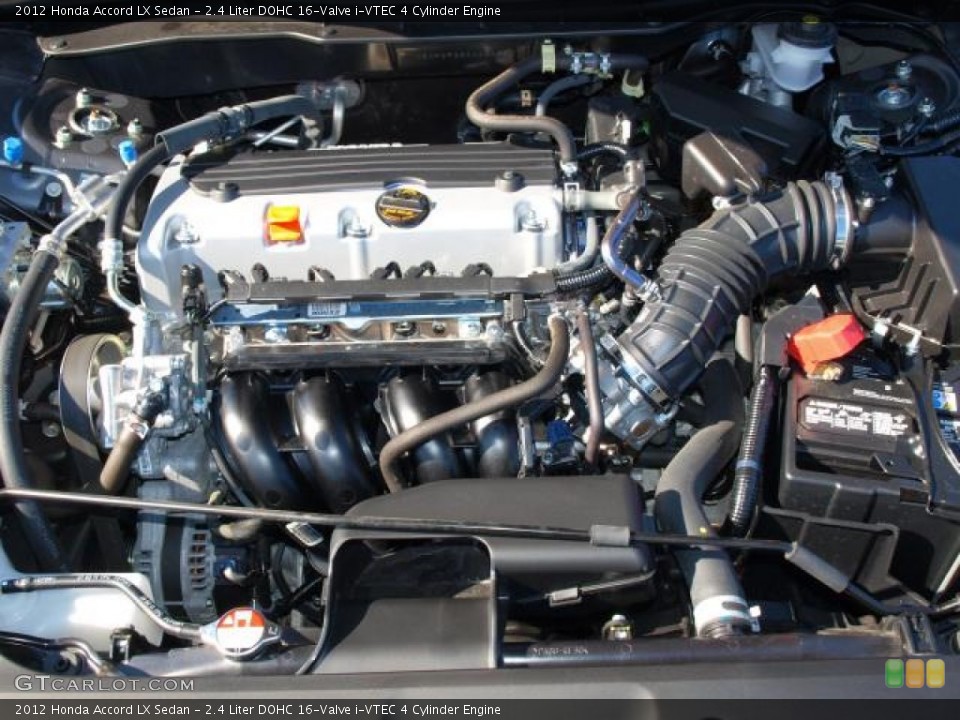 2.4 Liter DOHC 16-Valve i-VTEC 4 Cylinder Engine for the 2012 Honda Accord #76932983