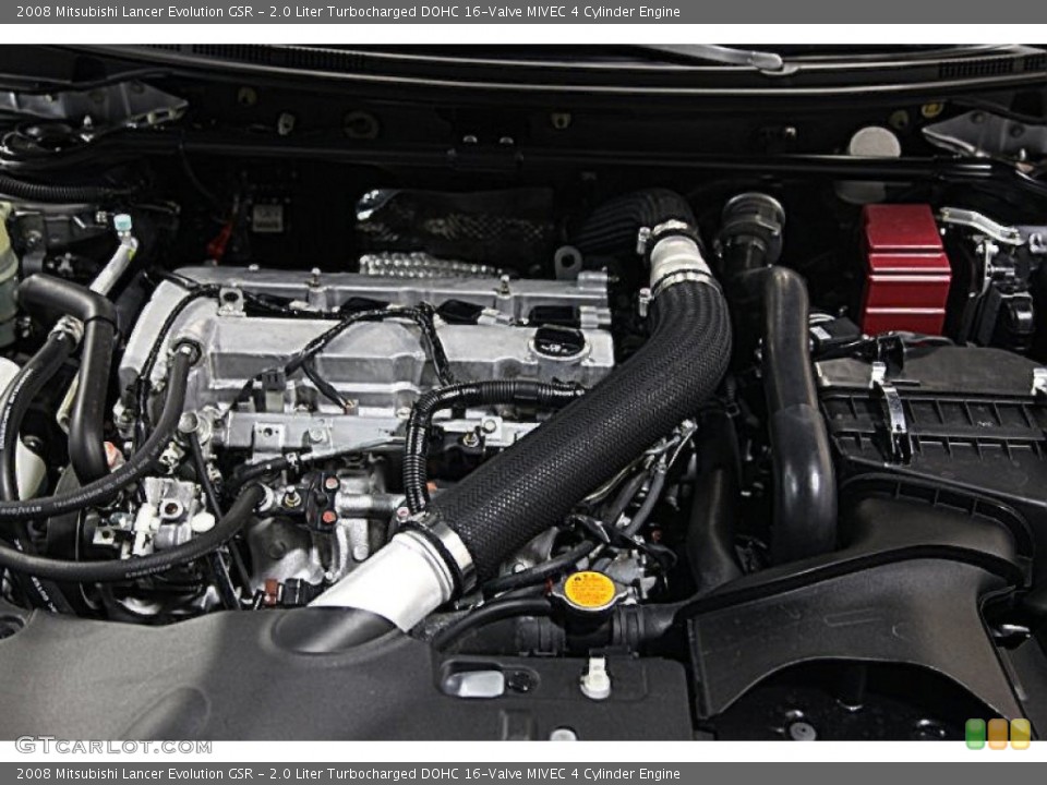 2.0 Liter Turbocharged DOHC 16-Valve MIVEC 4 Cylinder Engine for the 2008 Mitsubishi Lancer Evolution #76939765