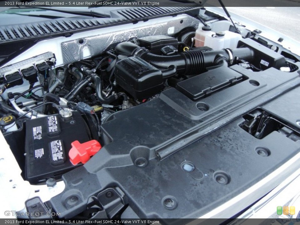 5.4 Liter Flex-Fuel SOHC 24-Valve VVT V8 Engine for the 2013 Ford Expedition #76940394