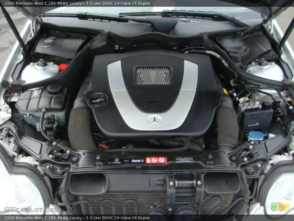 3.0 Liter DOHC 24-Valve V6 Engine for the 2006 Mercedes-Benz C #76944533