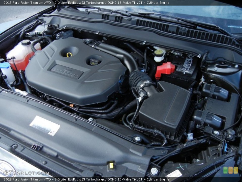 2.0 Liter EcoBoost DI Turbocharged DOHC 16-Valve Ti-VCT 4 Cylinder Engine for the 2013 Ford Fusion #76945065