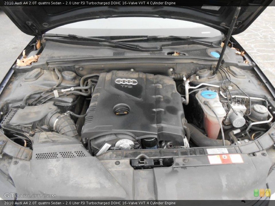 2.0 Liter FSI Turbocharged DOHC 16-Valve VVT 4 Cylinder Engine for the 2010 Audi A4 #76945227