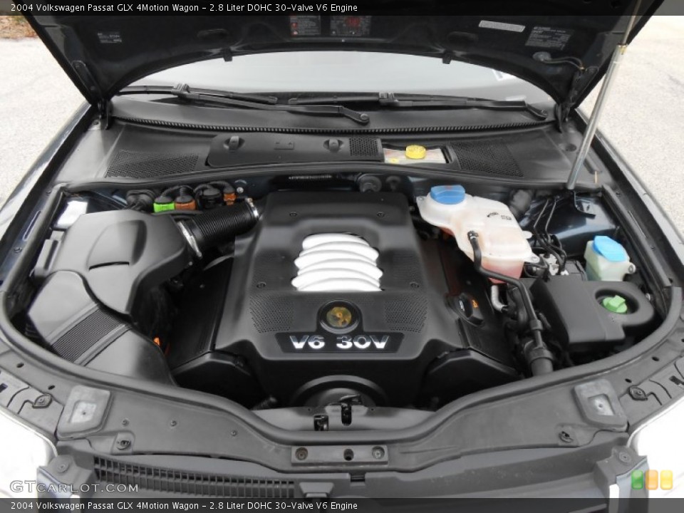 2.8 Liter DOHC 30-Valve V6 Engine for the 2004 Volkswagen Passat #76945876