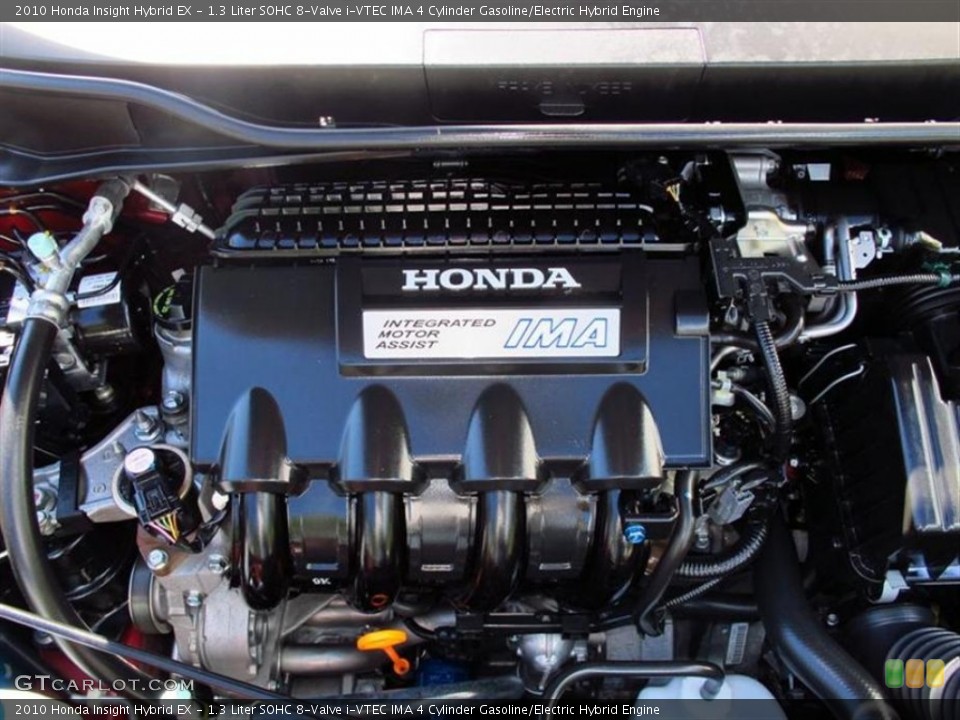 1.3 Liter SOHC 8-Valve i-VTEC IMA 4 Cylinder Gasoline/Electric Hybrid Engine for the 2010 Honda Insight #76946980