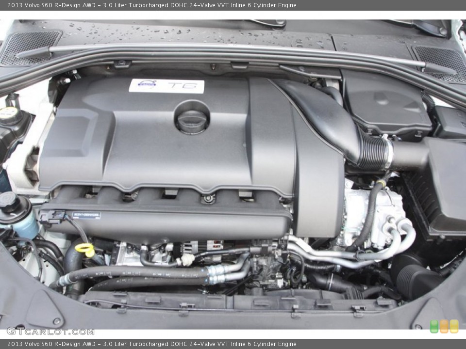 3.0 Liter Turbocharged DOHC 24-Valve VVT Inline 6 Cylinder Engine for the 2013 Volvo S60 #76948129