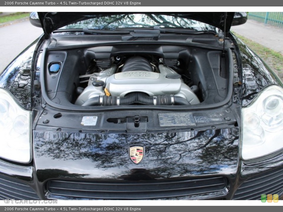 4.5L Twin-Turbocharged DOHC 32V V8 2006 Porsche Cayenne Engine