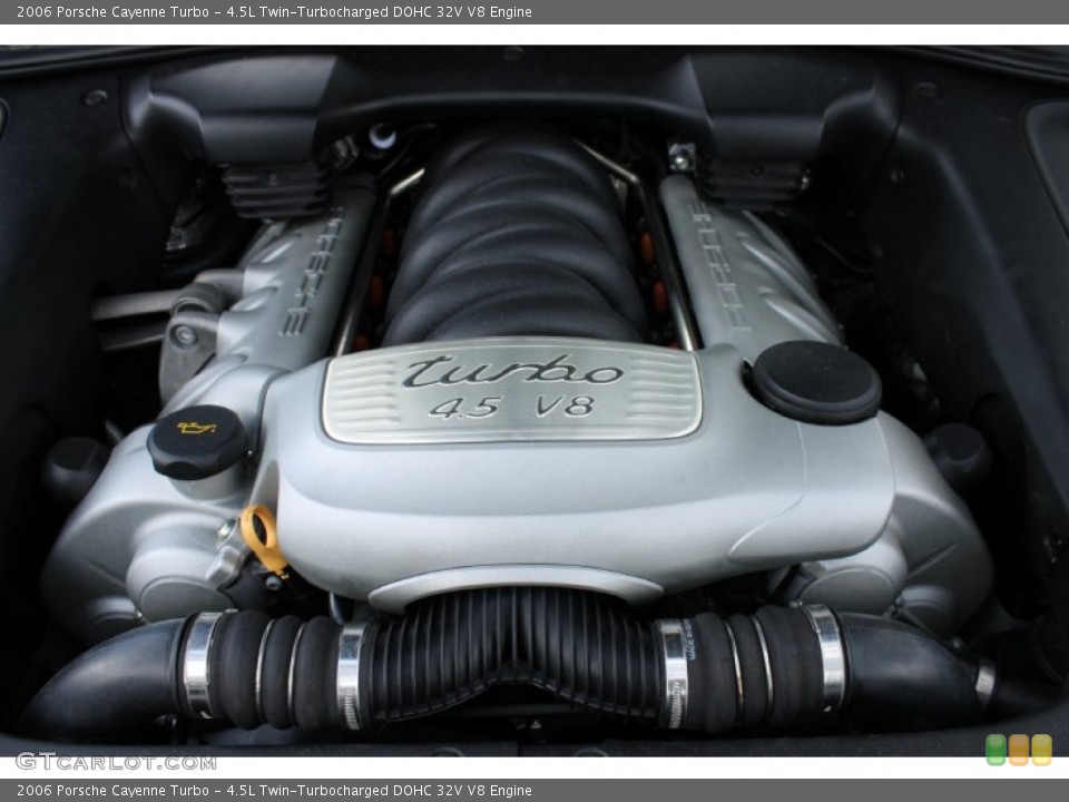 4.5L Twin-Turbocharged DOHC 32V V8 Engine for the 2006 Porsche Cayenne #76949830