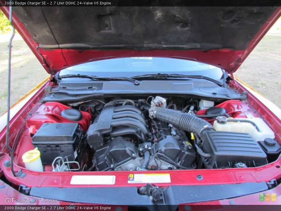 2.7 Liter DOHC 24-Valve V6 Engine for the 2009 Dodge Charger #76952320