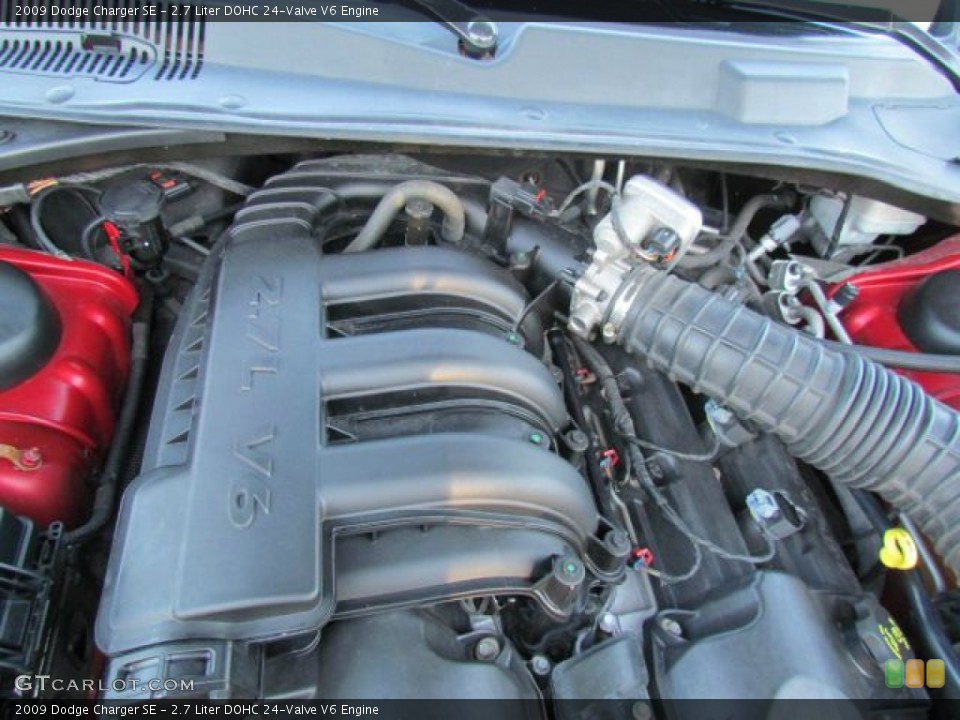 2.7 Liter DOHC 24-Valve V6 Engine for the 2009 Dodge Charger #76952334