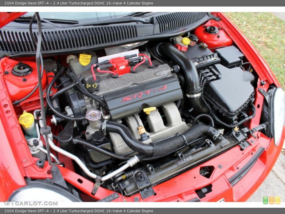 2.4 Liter Turbocharged DOHC 16-Valve 4 Cylinder 2004 Dodge Neon Engine