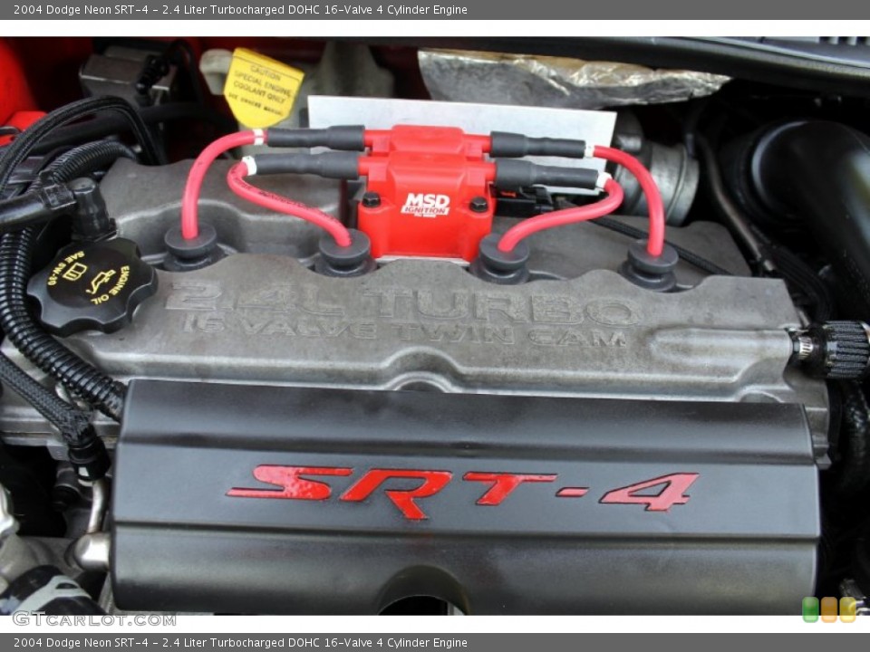 2.4 Liter Turbocharged DOHC 16-Valve 4 Cylinder Engine for the 2004 Dodge Neon #76952461