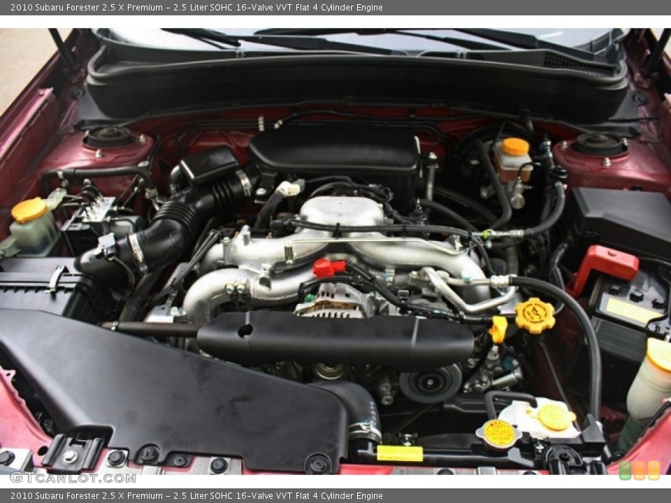 2.5 Liter SOHC 16-Valve VVT Flat 4 Cylinder Engine for the 2010 Subaru Forester #76958410