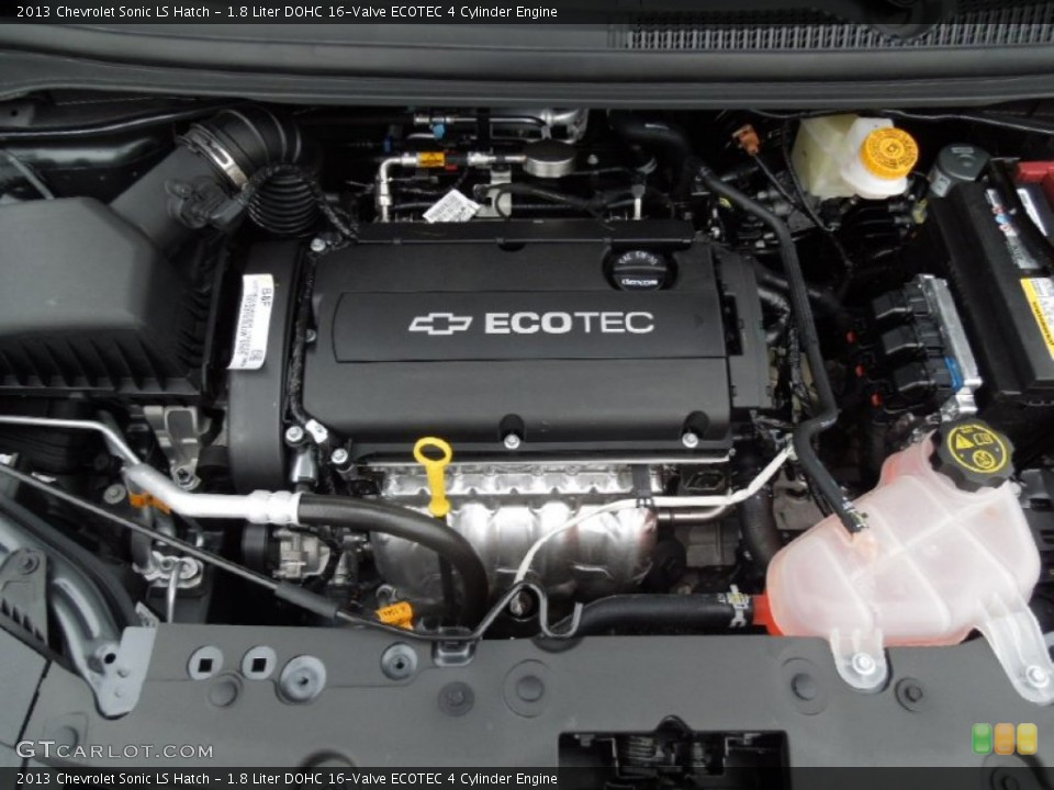1.8 Liter DOHC 16-Valve ECOTEC 4 Cylinder Engine for the 2013 Chevrolet Sonic #76969234