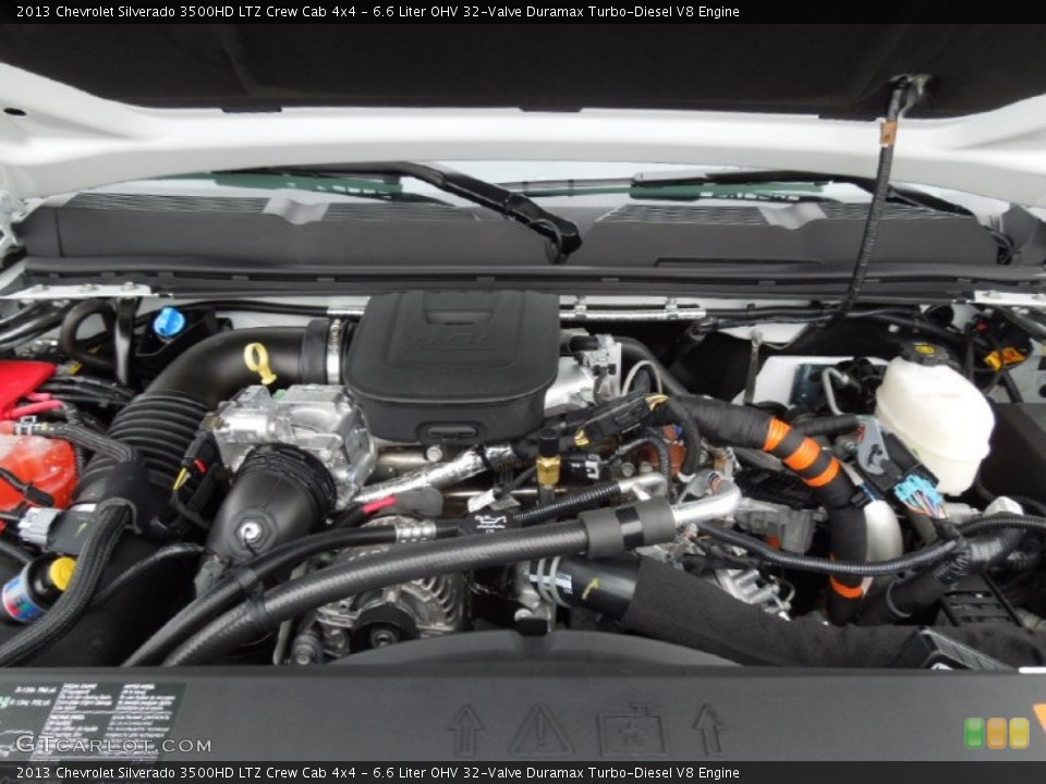 6.6 Liter OHV 32-Valve Duramax Turbo-Diesel V8 Engine for the 2013 Chevrolet Silverado 3500HD #76969749