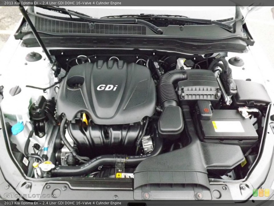 2.4 Liter GDI DOHC 16-Valve 4 Cylinder Engine for the 2013 Kia Optima #76970857