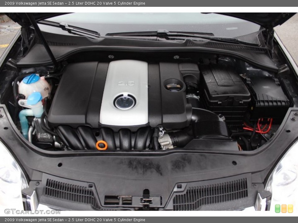2.5 Liter DOHC 20 Valve 5 Cylinder Engine for the 2009 Volkswagen Jetta #76970940
