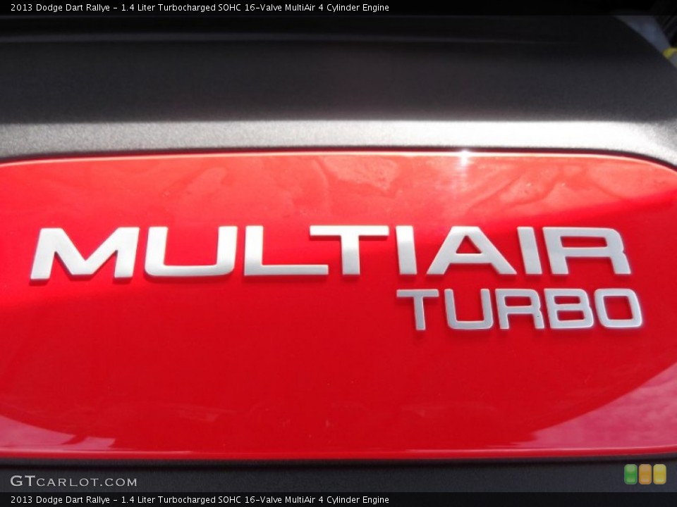 1.4 Liter Turbocharged SOHC 16-Valve MultiAir 4 Cylinder Engine for the 2013 Dodge Dart #76972003