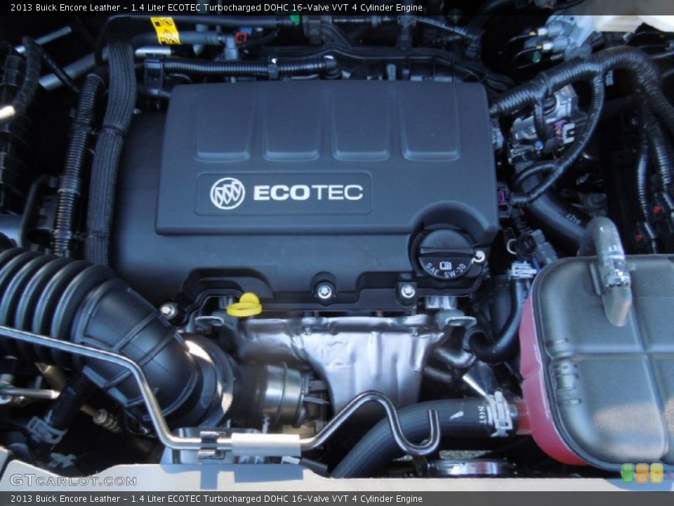 1.4 Liter ECOTEC Turbocharged DOHC 16-Valve VVT 4 Cylinder Engine for the 2013 Buick Encore #76974625