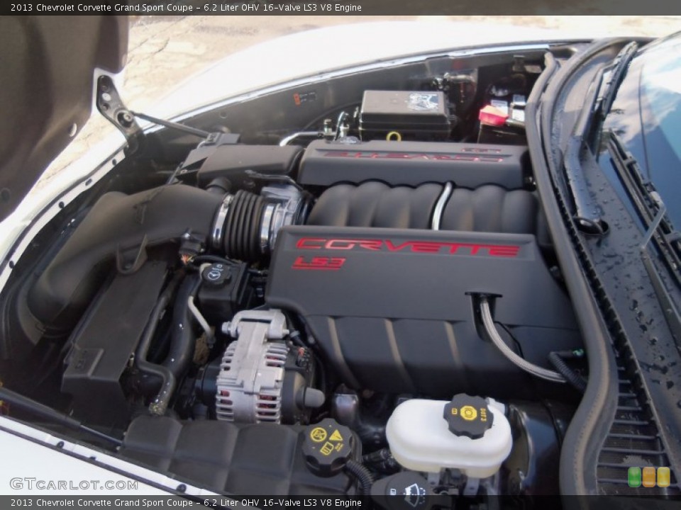 6.2 Liter OHV 16-Valve LS3 V8 Engine for the 2013 Chevrolet Corvette #76975459