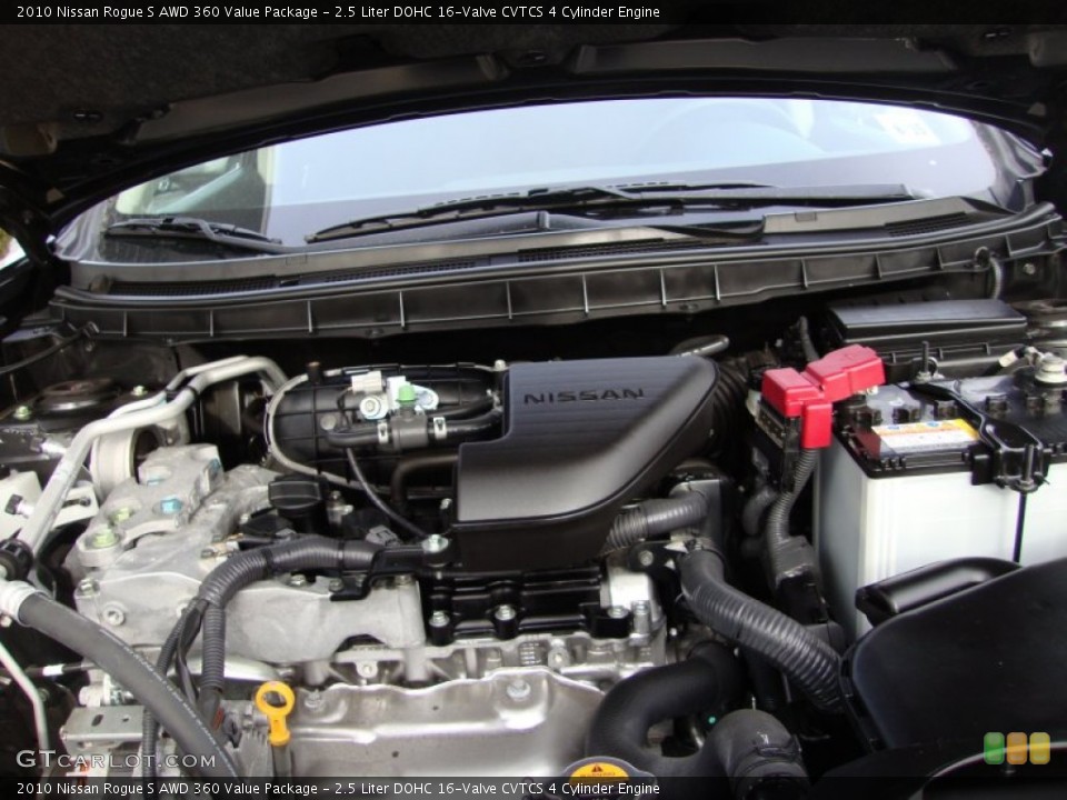 2.5 Liter DOHC 16-Valve CVTCS 4 Cylinder Engine for the 2010 Nissan Rogue #76977679