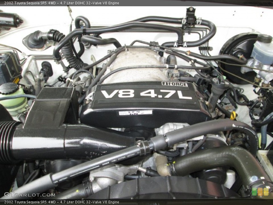 4.7 Liter DOHC 32-Valve V8 Engine for the 2002 Toyota Sequoia #76977809